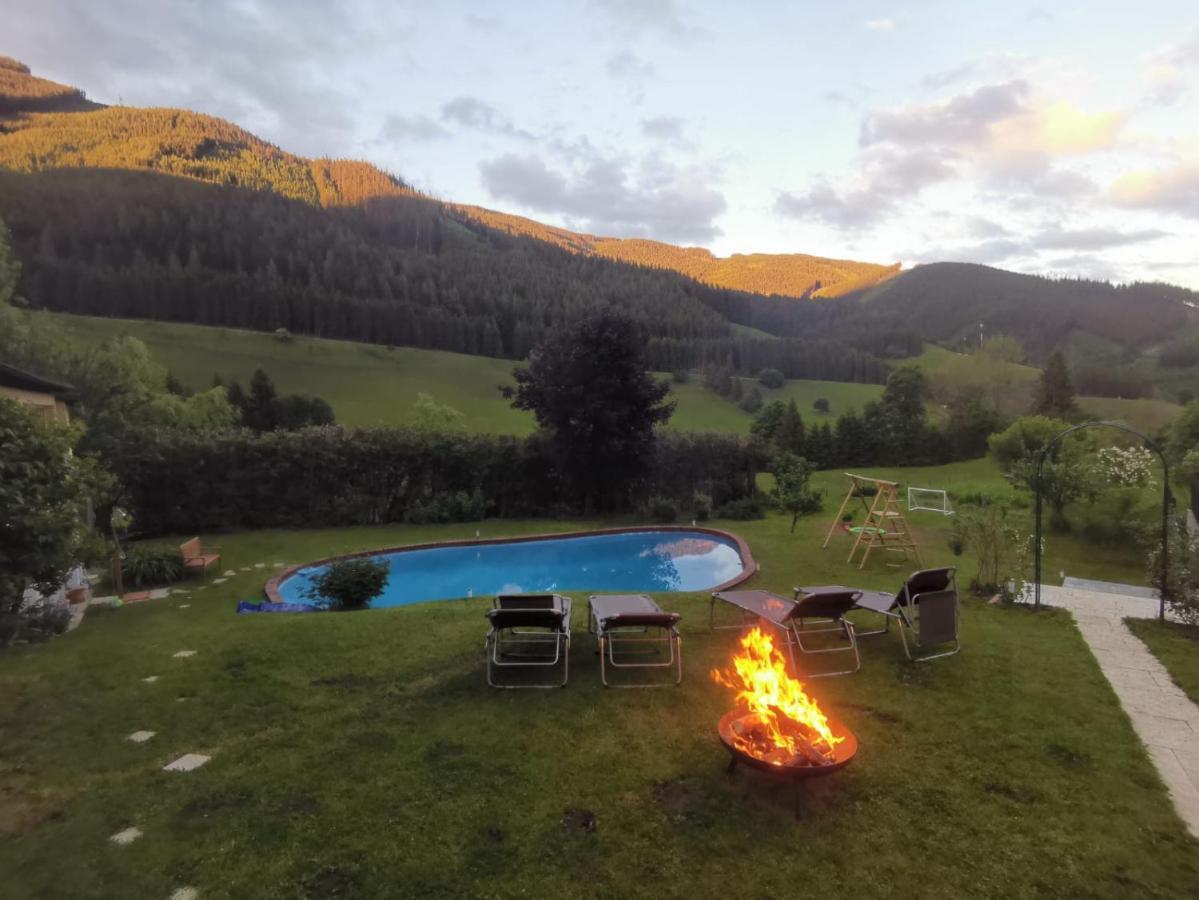 Pool, Pokale, Sauna, Billard, Kirche U. Viel Natur Vordernberg Zewnętrze zdjęcie