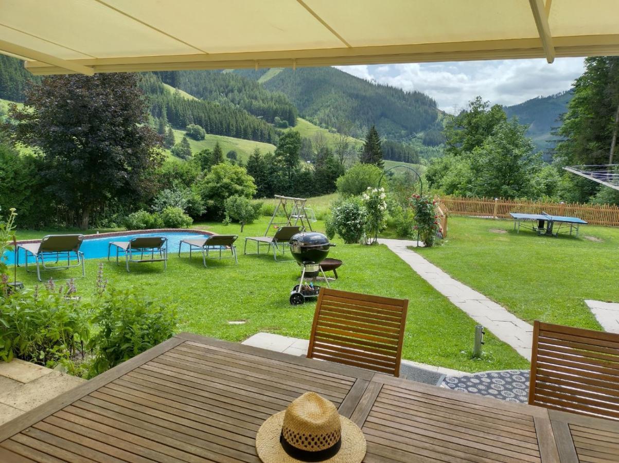 Pool, Pokale, Sauna, Billard, Kirche U. Viel Natur Vordernberg Zewnętrze zdjęcie